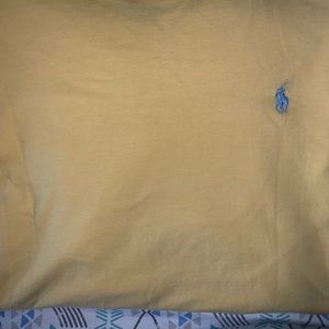 Ralph Lauren Polo T-Shirt Yellow (Size: Large)